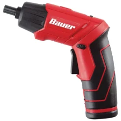 Flash Sale 🧨 BAUER 4V Cordless 1/4 in. Screwdriver with Integrated Flashlight Kit with 4 Insert Bits and Wall Charger 🎉