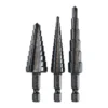 Best Sale 💯 BAUER Black Oxide Step Drill Bit Set, 3 Pc. 👍 -BAUER Sales 64669 I