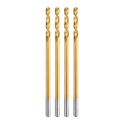 Best Sale 🔥 BAUER 3/32 in. Titanium Drill Bit Set, 4 Pc. 🎉 -BAUER Sales 64905 I